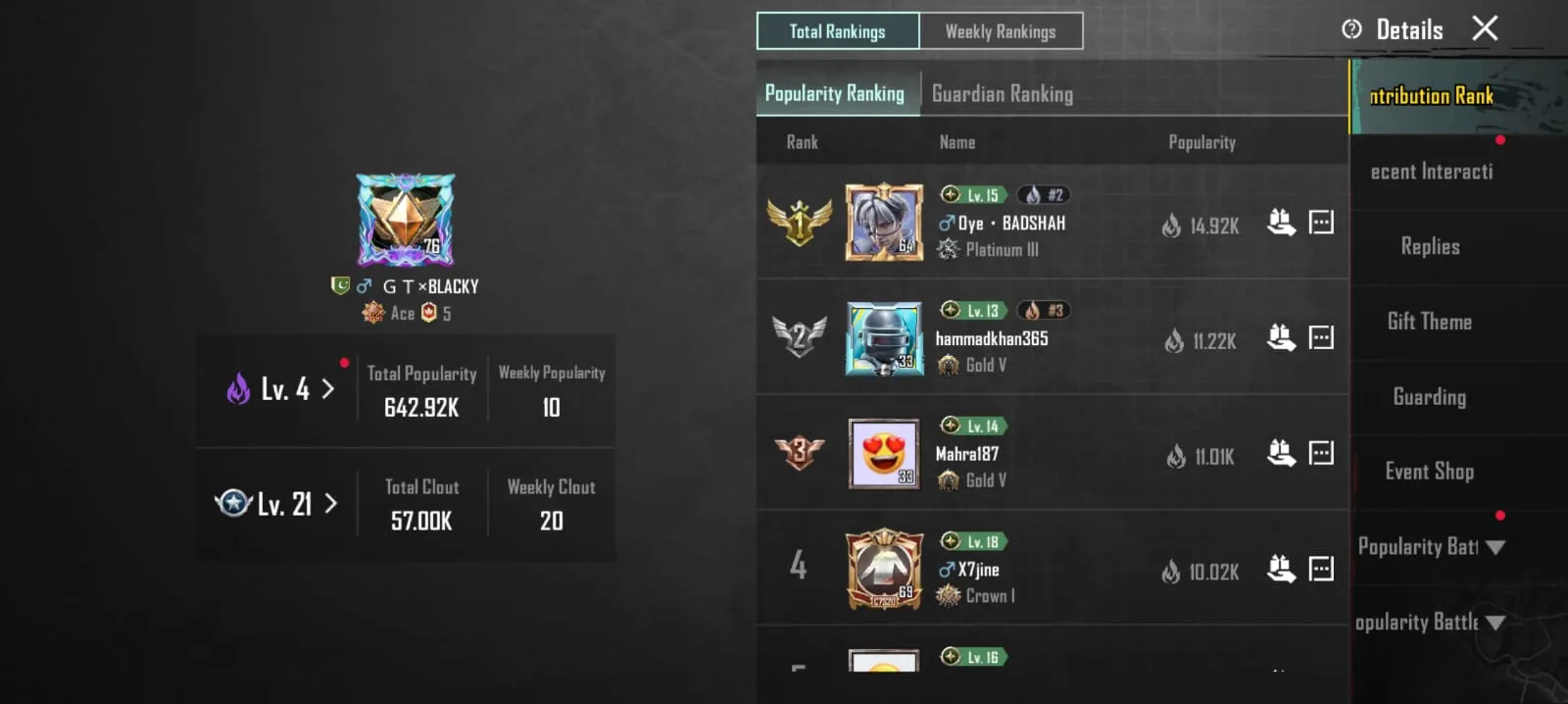 🔫 M416 Glacier Max Lv.7 🦄 52x Mythic Suits 💫Bumble Bee Set 💀 Transformers Set 🐲 Godzilla Set 🐦‍🔥 Rare Emotes 🏹Pharaohs Might M24 💣 Gernades Skins and Much More 💥29x Gunlab Skins  👹127x Total Mythics ✔️ Full Access